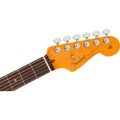 Fender American Ultra Luxe Vintage 60s Stratocaster RW Ice Blue Metallic - Electric Guitar image 5