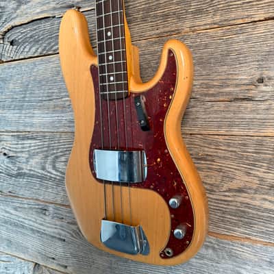 Used Fender Custom Shop 1966 Precision Bass Journeyman Relic - Aged Natural OHSC image 3