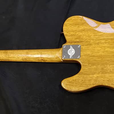 Sonicguitars Playtone Deluxe HB korina 2020 nat yellow ON ORDER image 7