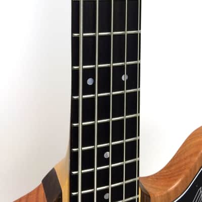 Epiphone Thunderbird Pro V 5-String Electric Bass Guitar - Natural Oil image 4