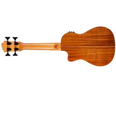 Denver DUKEBA-ACACIA/F Electric Bass Ukulele with Gig Bag image 2