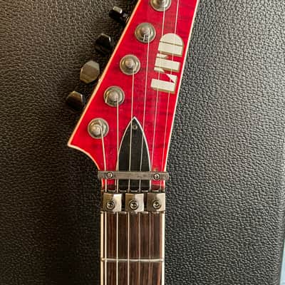 ESP LTD MH-327 2021 - See Thru Red 27 frets image 13