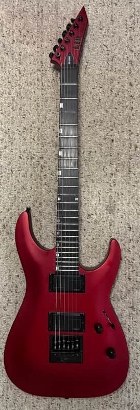 ESP LTD MH-1000 Evertune 2023 - Present - Candy Apple Red Satin image 1