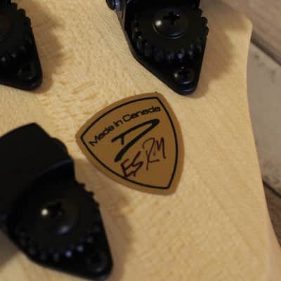 Dingwall Custom Shop Afterburner II Natural Ziricote X-Top Ferrari Green Back image 16