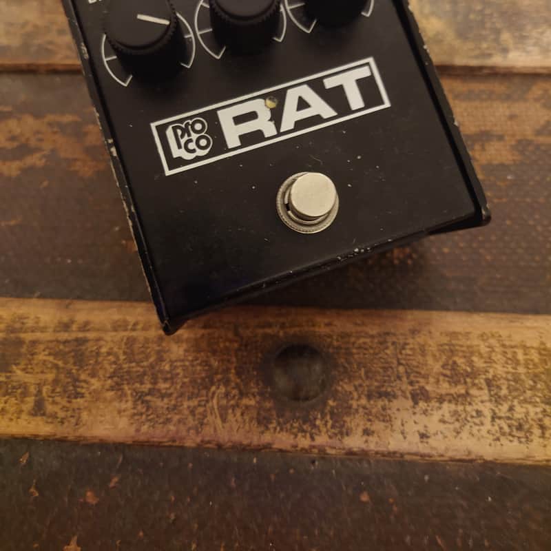 1987 ProCo Small Box RAT Black with White Lettering