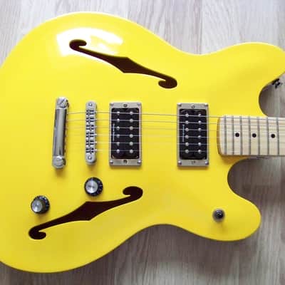 TPP Custom Shop Fender Squier Starcaster "New York Taxi Cab" Tribute - Seymour Duncan Designed image 2