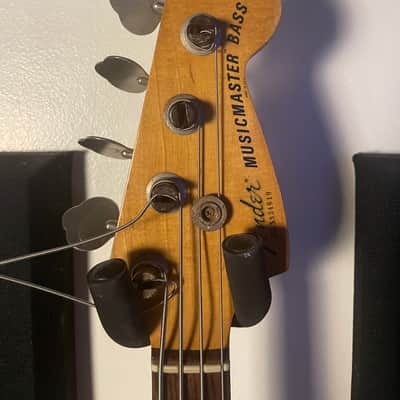 Fender Musicmaster Bass 1977-81 Daphne Blue image 3