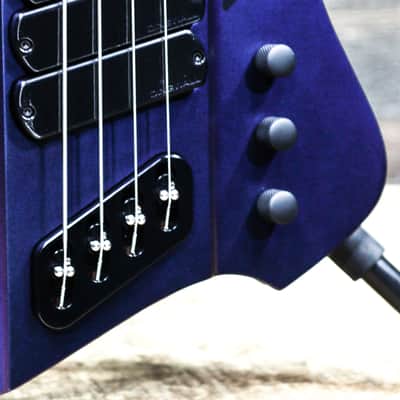 Dingwall D-Roc Standard Blue to Purple Colorshift 4-String Electric Bass w/Bag image 8