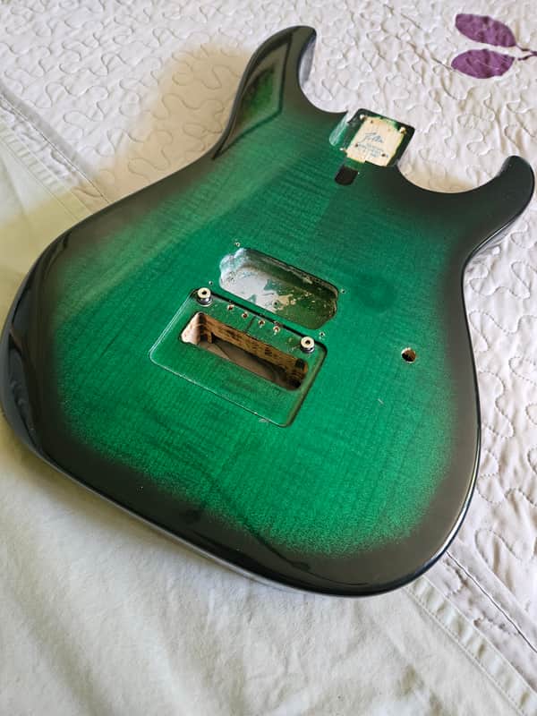 Zolla guitar body MIUSA 80's image 1