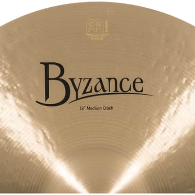 Meinl Byzance Medium Crash 18" B18MC, Traditional Finish - Crash Cymbal image 2