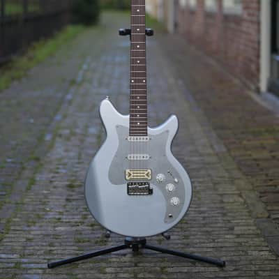 Eastman Fullertone DC'62 - Satin Ice Blue Metallic image 12