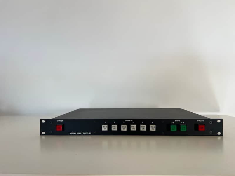 Custom Master Insert Switcher 2018 - Black | Reverb