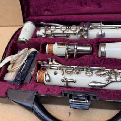 Buffet Crampon Paris klarinet clarinet B12 from the 90's White / Ivory Ultra Rare image 14