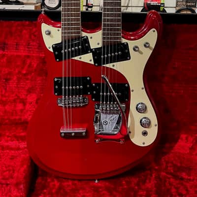Mosrite Joe Maphis Mark XVIII 1966 - Red image 5