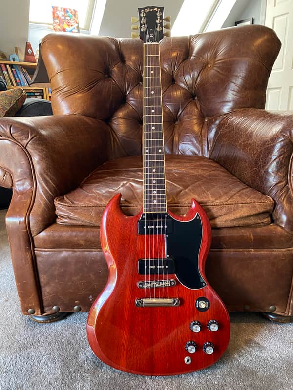 Gibson Guitar Of The Week #37 '67 SG Special Reissue with P-90 Pickups 2007 - Heritage Cherry image 1