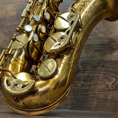 Vintage Early Toneking Saxophone/ Almost 80 Years Old/ Good Condition/ Made in Czechoslovakia/ Working Well/ Free Shipping/ image 7