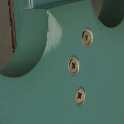 1965 SILVERTONE model 1417 L 1413 w/Vibrato TURQUOISE image 14