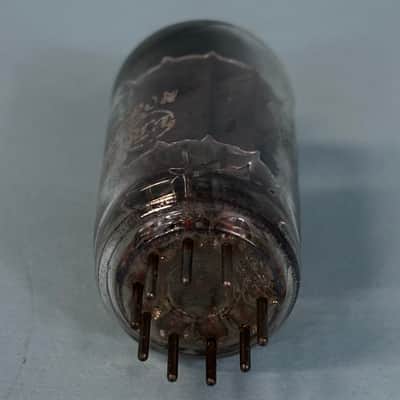 1950s RCA 12AU7 ECC82 Vintage Long Gray Plate D Getter Preamp Tube! T383 image 5