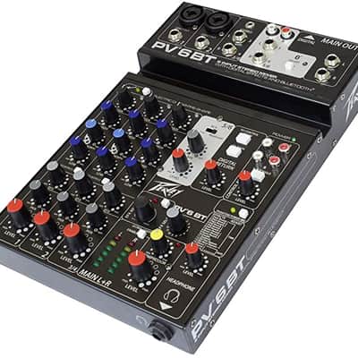 Peavey PV 6 BT Mixer with Bluetooth and Effects image 3