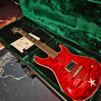 Ibanez MFM2-LRD Marty Friedman Signature 2007 - 2008 - Light Red image 2