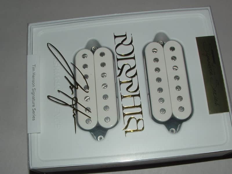 Fishman Fluence PRF-CS7-TW2 Tim Henson 7-String Signature Pickup Set (White) New image 1