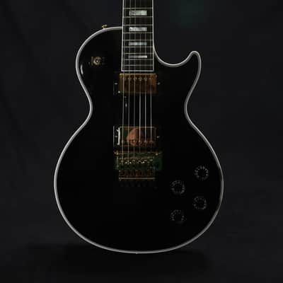 Gibson Custom Shop Les Paul Axcess Custom w/ Ebony Fingerboard Floyd Rose Gloss Ebony - LPXC7EBGF1E 308 image 9