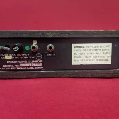 Keio (Korg) Mini Pops Junior (analog drum-machine, 1977, Japan) image 10