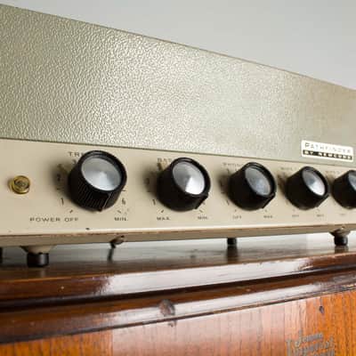 Newcomb Pathfinder Model E-20 w/ Jensen Imperial Reproducer CA-12 Speaker Owned and Used by Tom Verlaine Head and Cabinet Amplifier, c. 1940s/1965. image 16