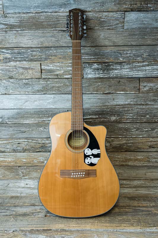 Fender CD-60SCE 12-string - Natural | Reverb