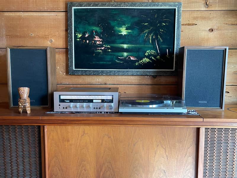 Technics SA-5150 1975, SL B210 Turntable, w/ Panasonic SB-207 speakers! Beautiful & Works Perfect! image 1