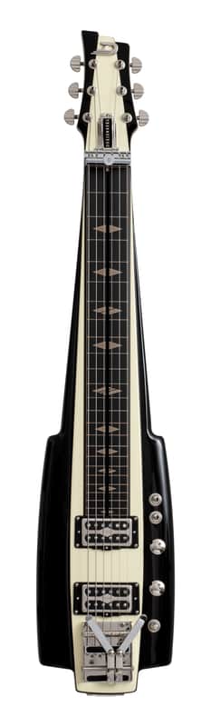 Duesenberg Fairytale Split King Edition Lap Steel in Black and Ivory image 1