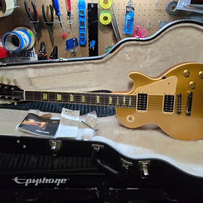2008 Gibson Les Paul Classic 1990 - 2008 - Bullion Gold image 5