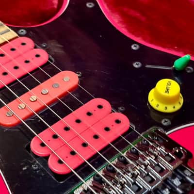 Ibanez JEM777-SK Limited Edition 30th Anniversary Steve Vai Signature 2017 - Shocking Pink image 6