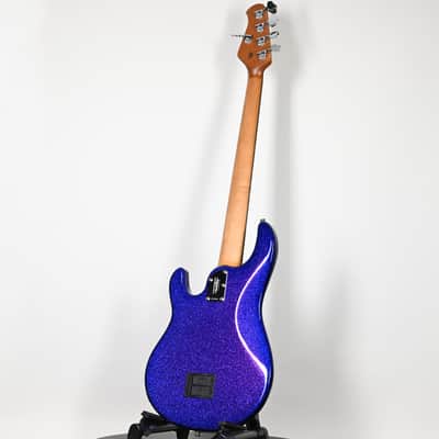 Ernie Ball Music Man StringRay 5 Special HH Bass Guitar- Violet Sparkle Burst 2026 (K10866) image 13