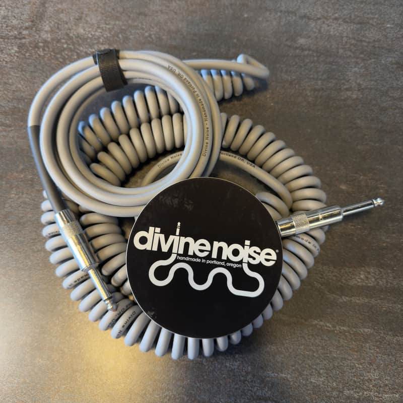 Divine Noise 50/50 Cable Grey 30' ST-ST  *Free Shipping in the USA* 2026 image 1