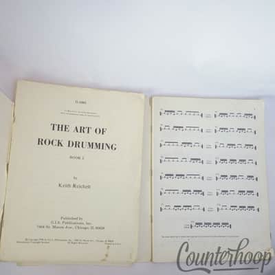 2x Drum Instructional Books-Art of Rock Drumming+Rock'n'Roll Drumming For True B image 2