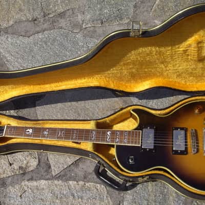 Ibanez Custom Agent 2405 Sunburst 1973 image 7