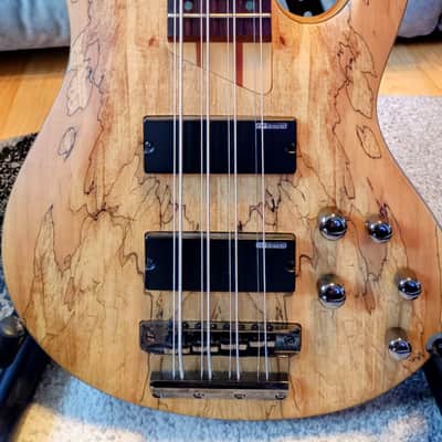 ESP LTD B-208SM 2019 - Present - Spalted Maple - Natural Satin image 1