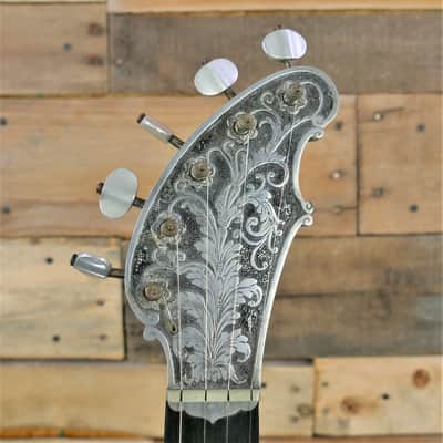 The Riley Baker Perfected Patent 5-String Banjo Zither 1897 - Aluminium Body image 3