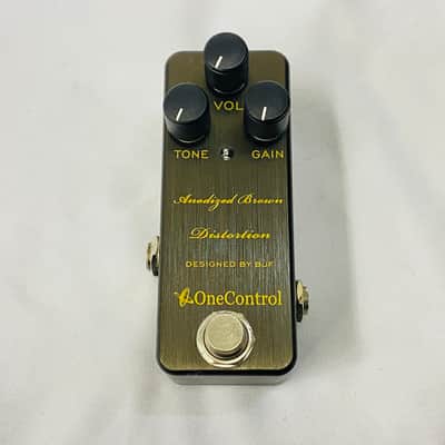 One Control Anodized Brown Distortion Effectors image 2