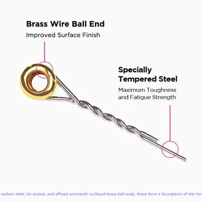 .018 Custom Gauge Plain Steel Single String Electric Or Acoustic Guitar Strings Specially Tempered image 3