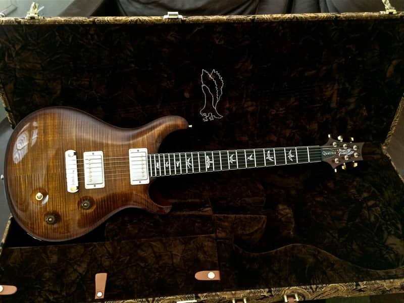 Paul Reed Smith PRS Modern Eagle Quatro Black Gold ~ XLNT image 1