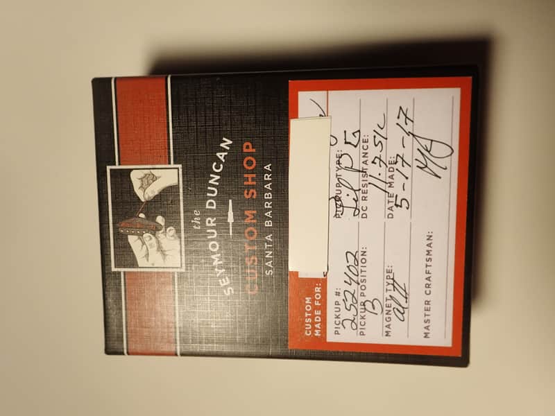 Seymour Duncan Custom Shop Pearly Gates for Strat Humbucker image 1