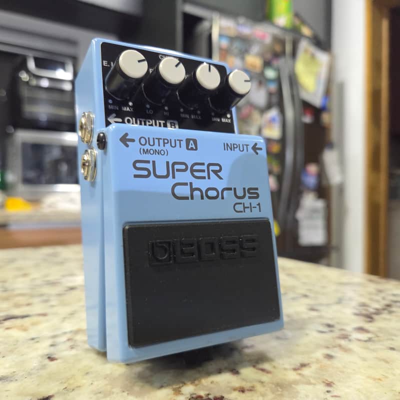 Boss CH-1 Super Chorus (Dark Gray Label) 2001 - Present - Blue image 1