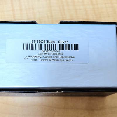 Schilke 69C4 Standard Series Tuba Mouthpiece - Silver Plated image 4