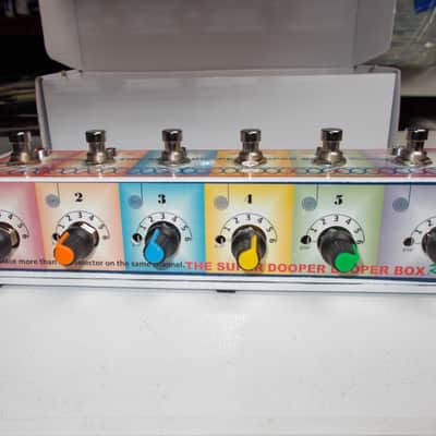 Rudley-THE SUPER DOOPER LOOPER BOX - 6 Channel Passive Looper Switcher Box-Order Selectable-S/N 4 image 2