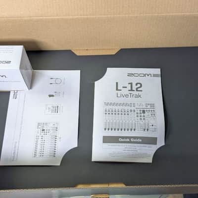 Zoom LiveTrak L-12 Digital Mixer / Multitrack Recorder / USB Audio Interface — Mint Condition — Original Box & Accessories image 2