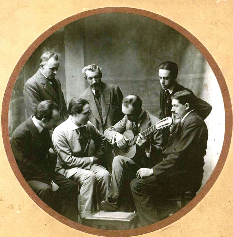 Casa González Madrid. Concert classical guitar 1920 image 1