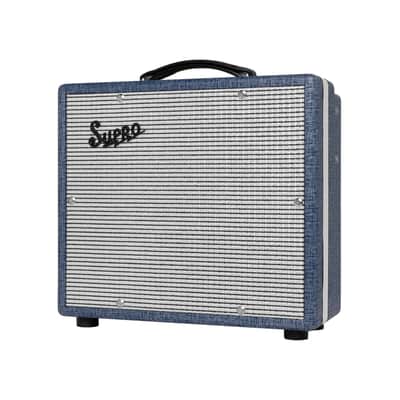 Supro Montauk 15-Watt 1x10 Combo Amp - Blue Rhino (1608R) | Musician Madness image 3