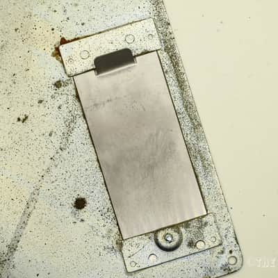 The Cobra Cat Stainless steel battery cover for Univox Super-Fuzz U-1095 guitar pedal image 6